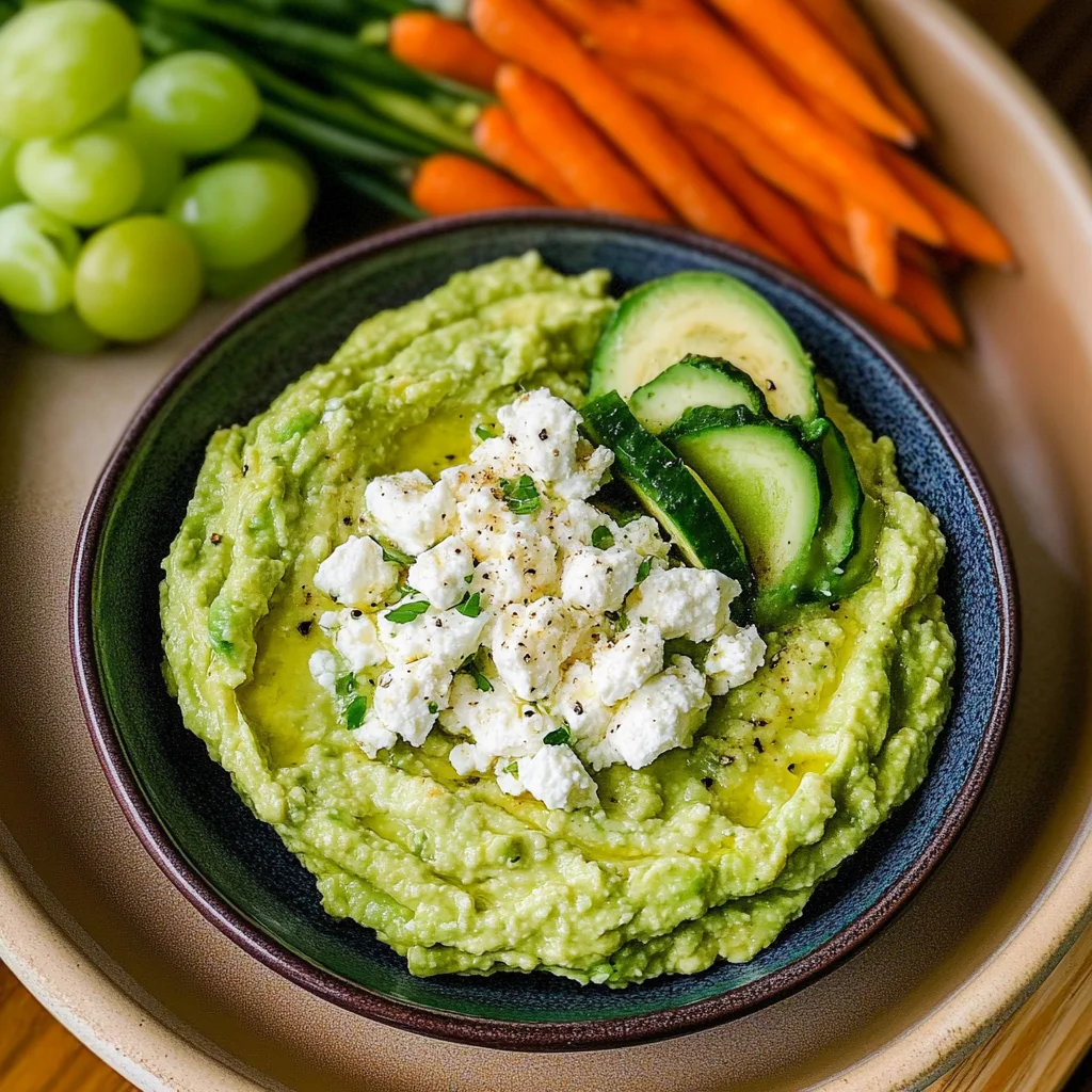 Avocado Feta Dip: Creamy and Tangy Delight for Parties