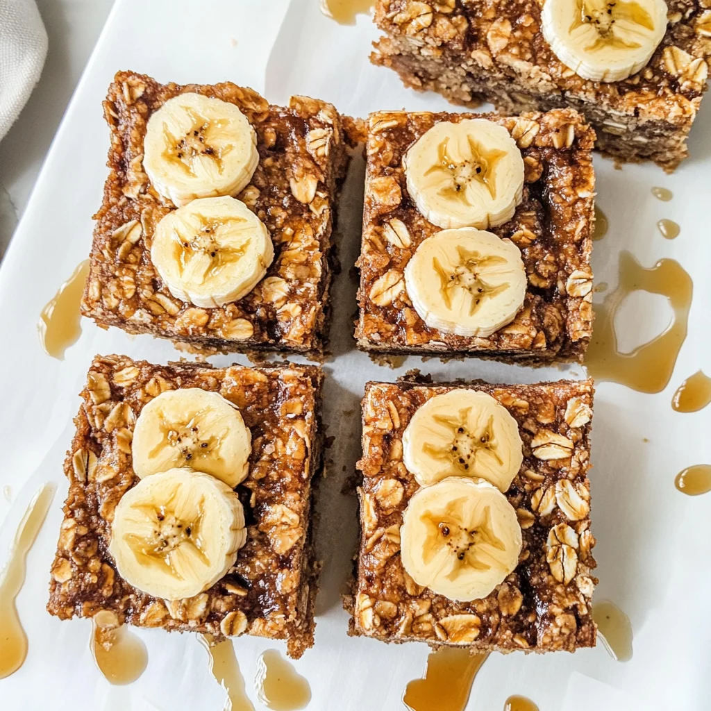 Banana Oatmeal Bars: Chewy and Irresistibly Delicious