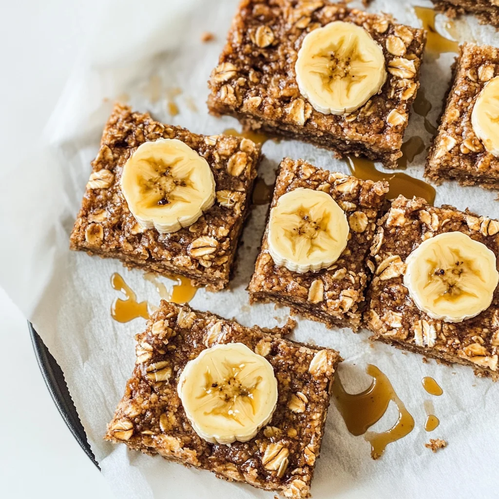 Banana Oatmeal Bars: Chewy and Irresistibly Delicious