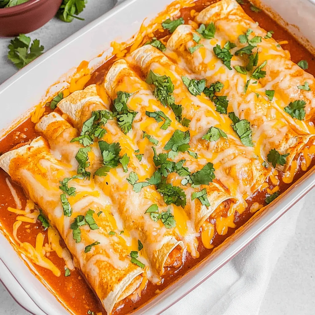 Bean and Cheese Enchiladas: Gooey Delight for Everyone