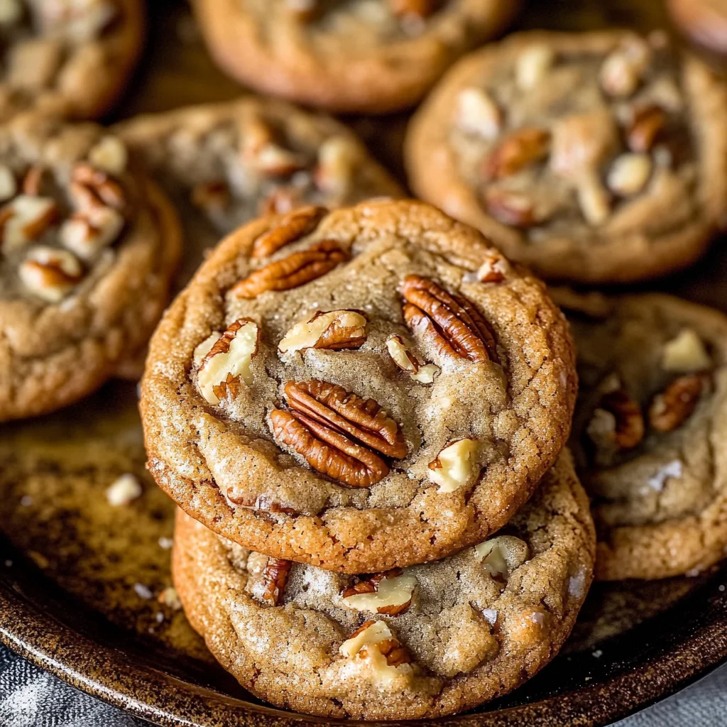Butter Pecan Cookies: Gooey and Irresistibly Delicious