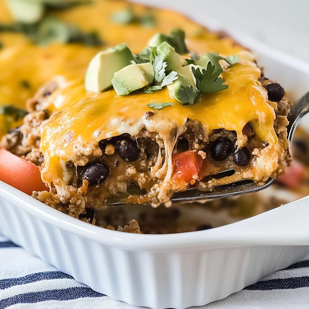 Cheesy Baked Burrito Casserole: Cozy Comfort Food Delight