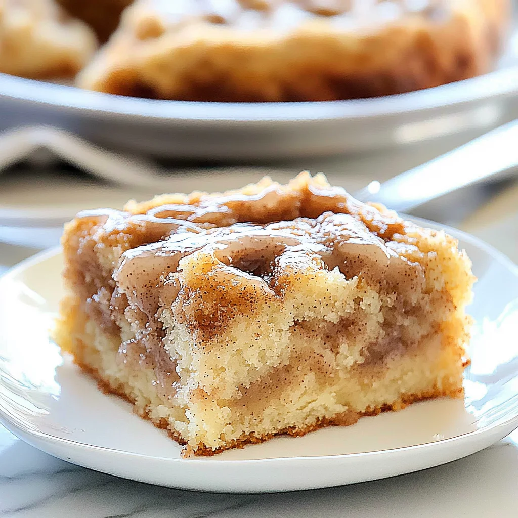Cinnamon Roll Coffee Cake: Cozy Morning Delight