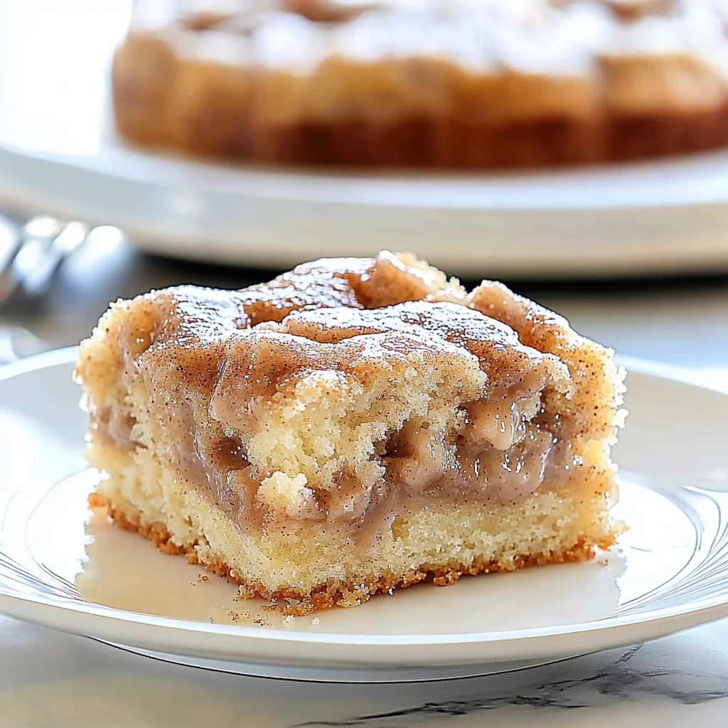 Cinnamon Roll Coffee Cake: Cozy Morning Delight