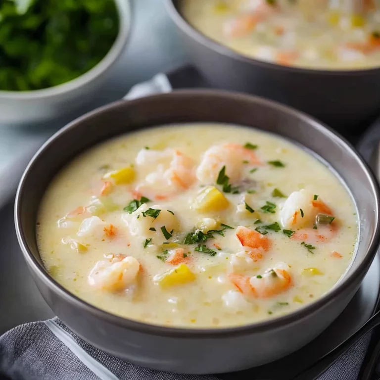 Creamy Seafood Chowder: Indulge in Cozy Comfort