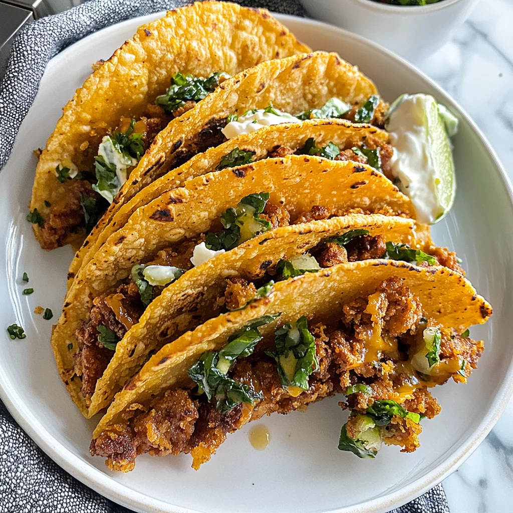 Crispy Fried Tacos: Crunchy and Flavor-Packed Delight