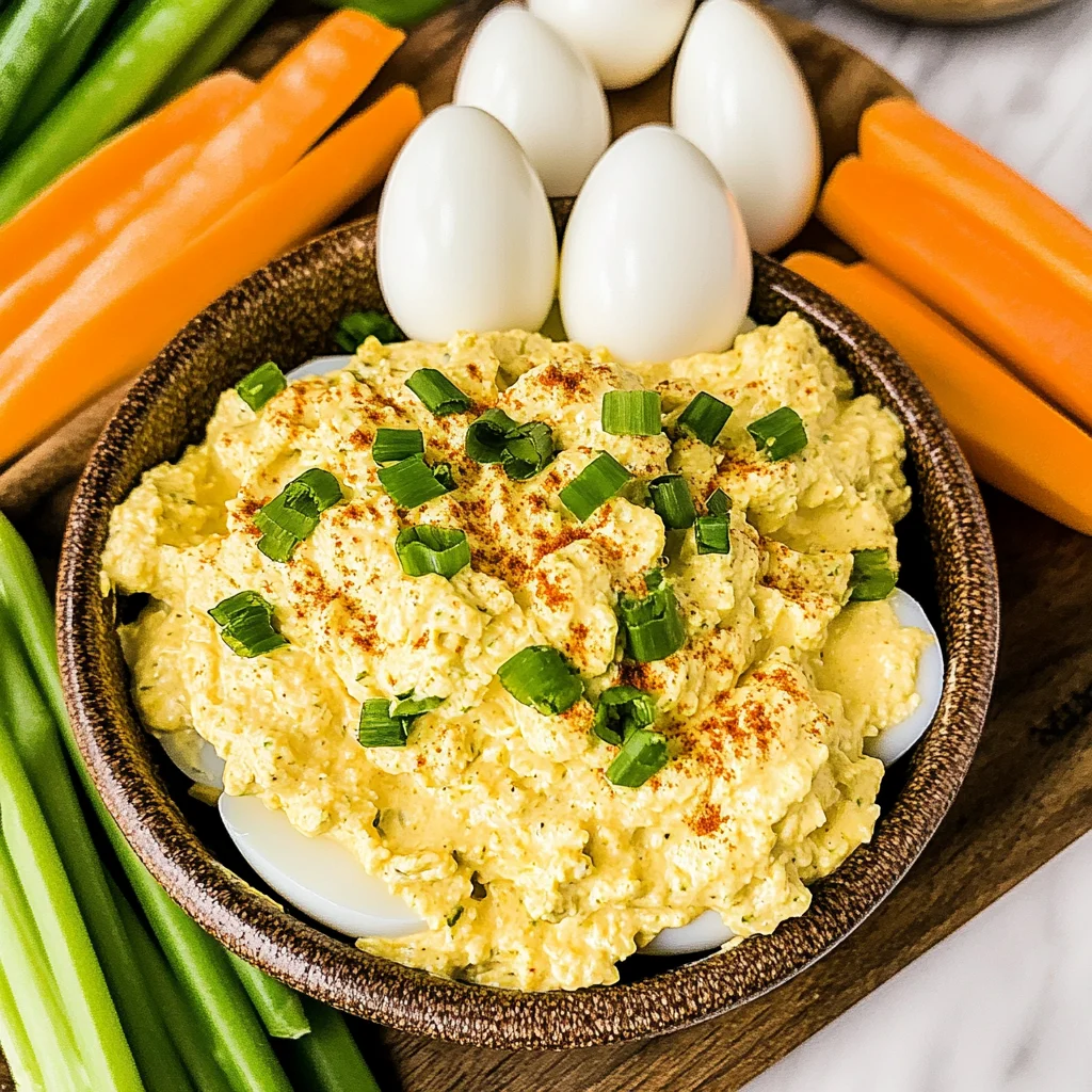 Deviled Egg Dip: Creamy and Flavor-Packed Delight