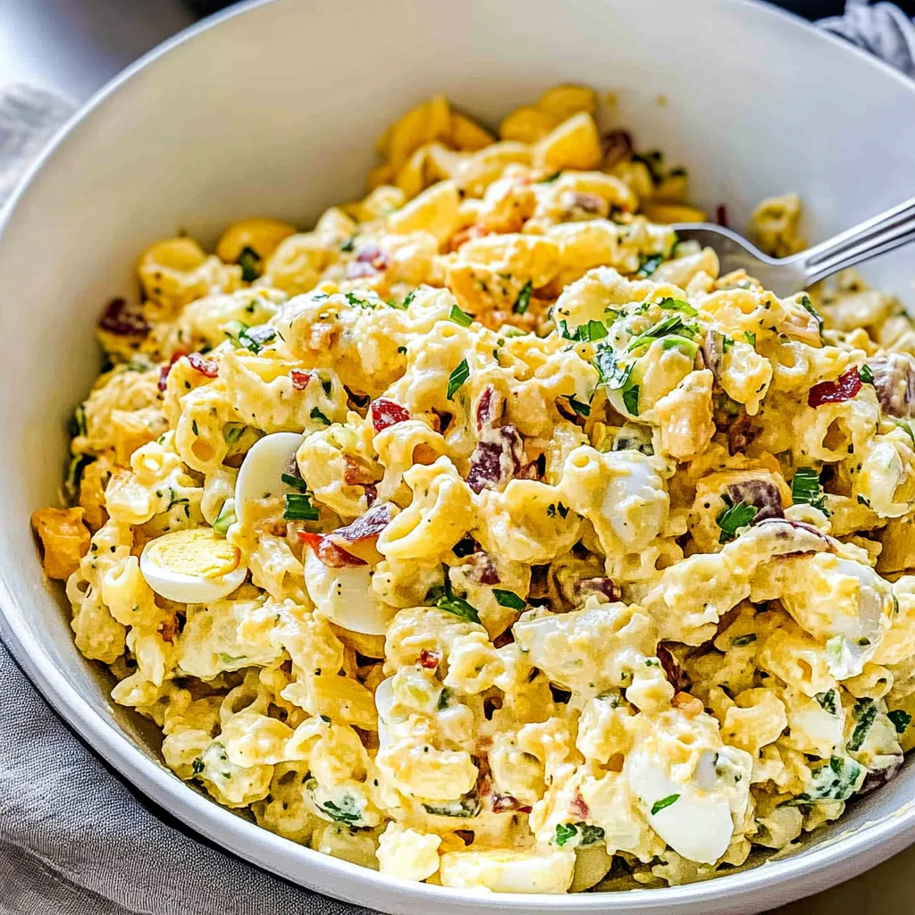 Deviled Egg Pasta Salad: A Creamy Picnic Favorite