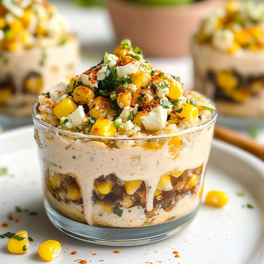 Elote Cups: Creamy, Savory Delight Awaits You