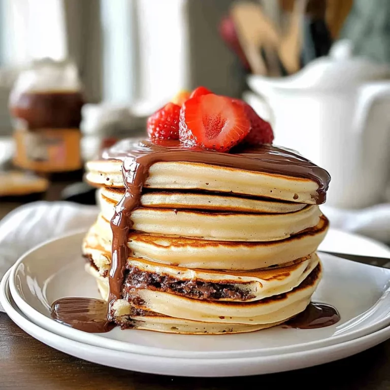 Father's Day Nutella Pancake Delight: Irresistible Flavors