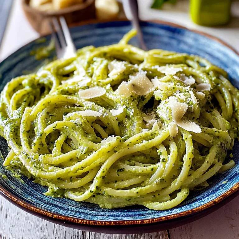 Green Spaghetti: A Flavorful Twist on Pasta Night