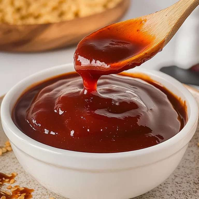 Homemade BBQ Sauce: Tangy and Smoky Perfection