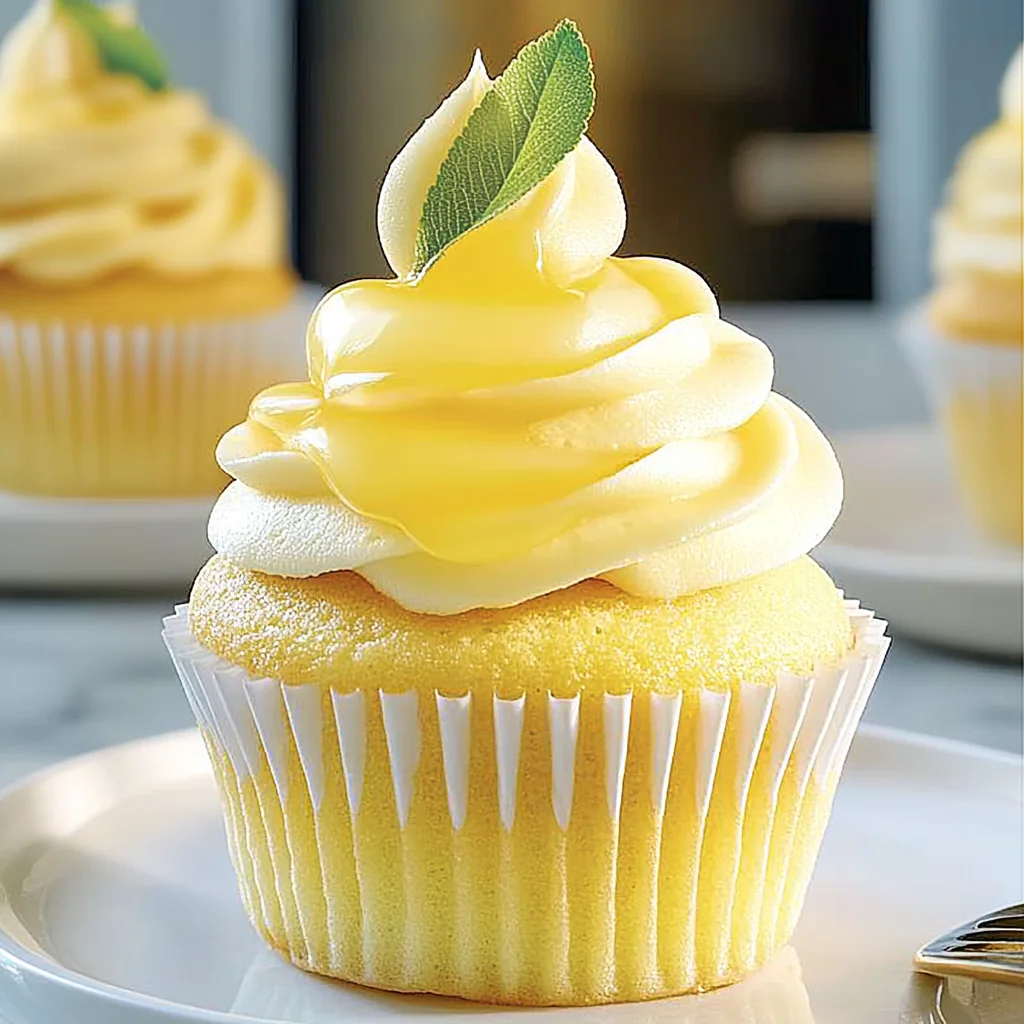 Lemon Limoncello Cupcakes: Zesty Bliss in Every Bite