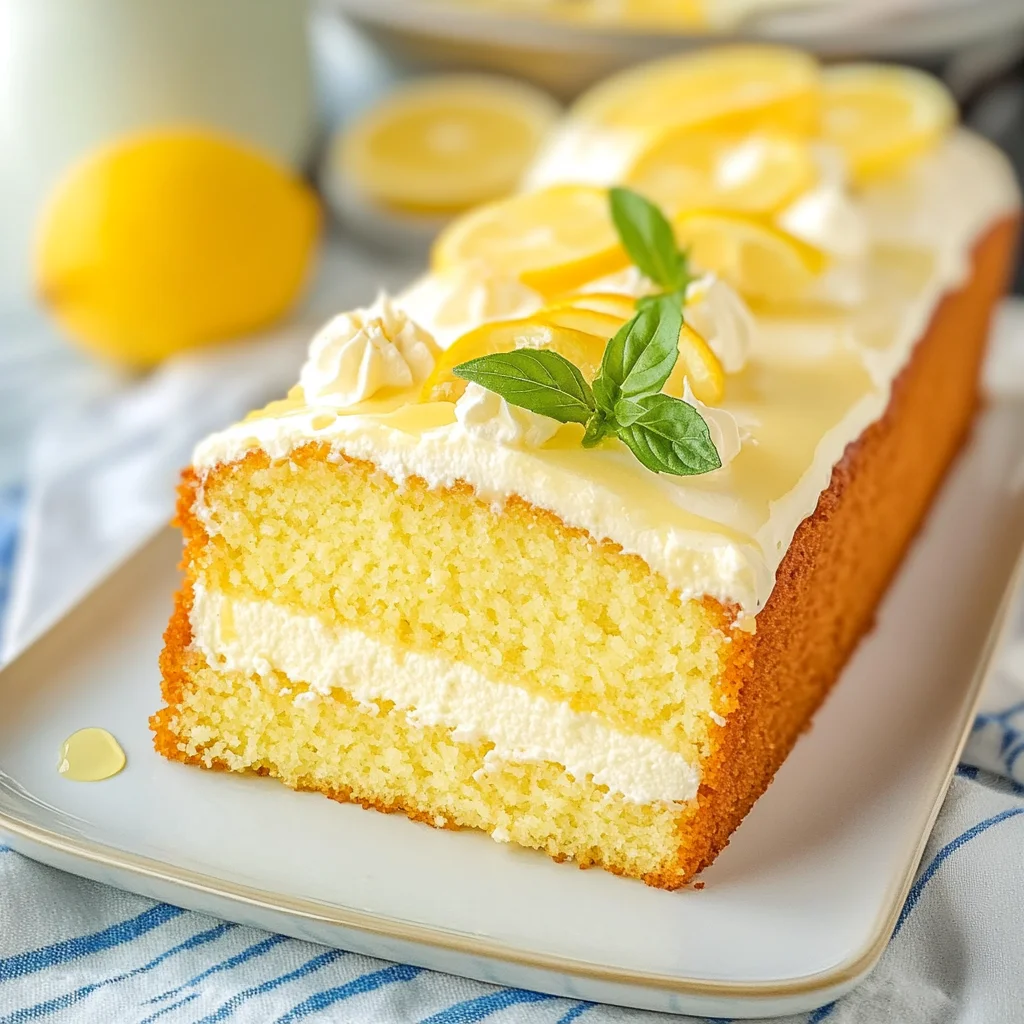 Limoncello Mascarpone Cake Recipe: Irresistibly Creamy De...