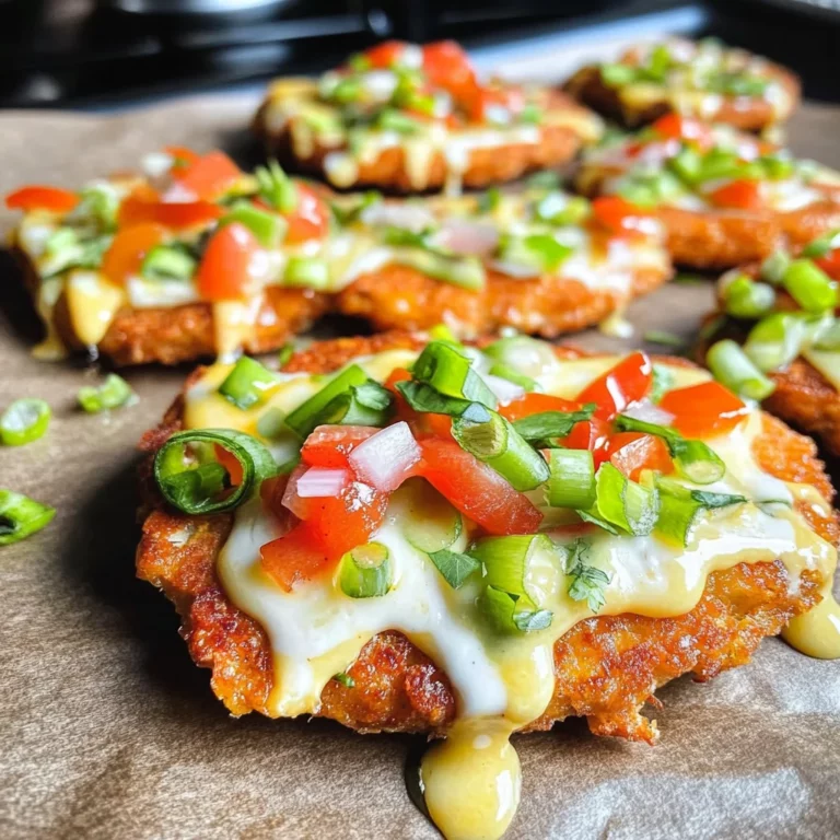 Loaded Hashbrown Patties: Crispy and Cheesy Delight