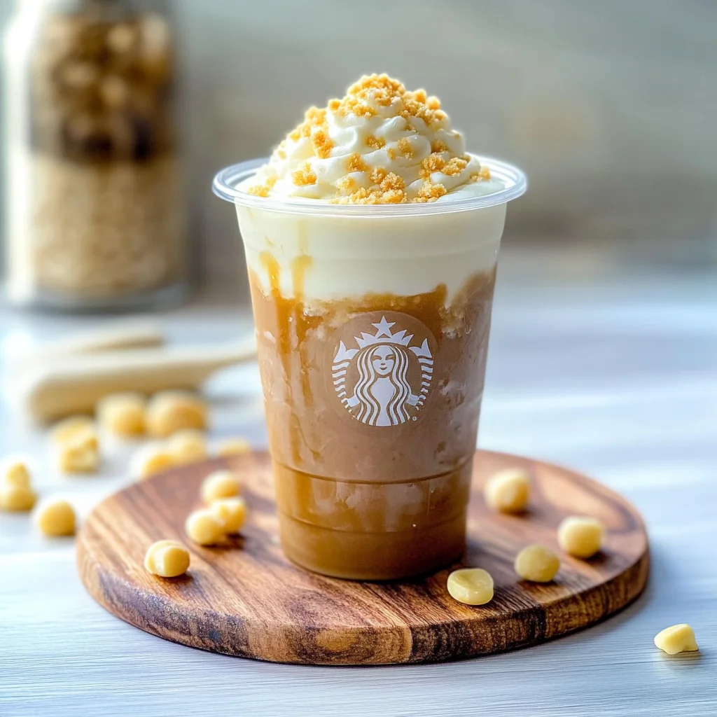 Macadamia Cloud Frapp: Creamy Tropical Bliss Awaits