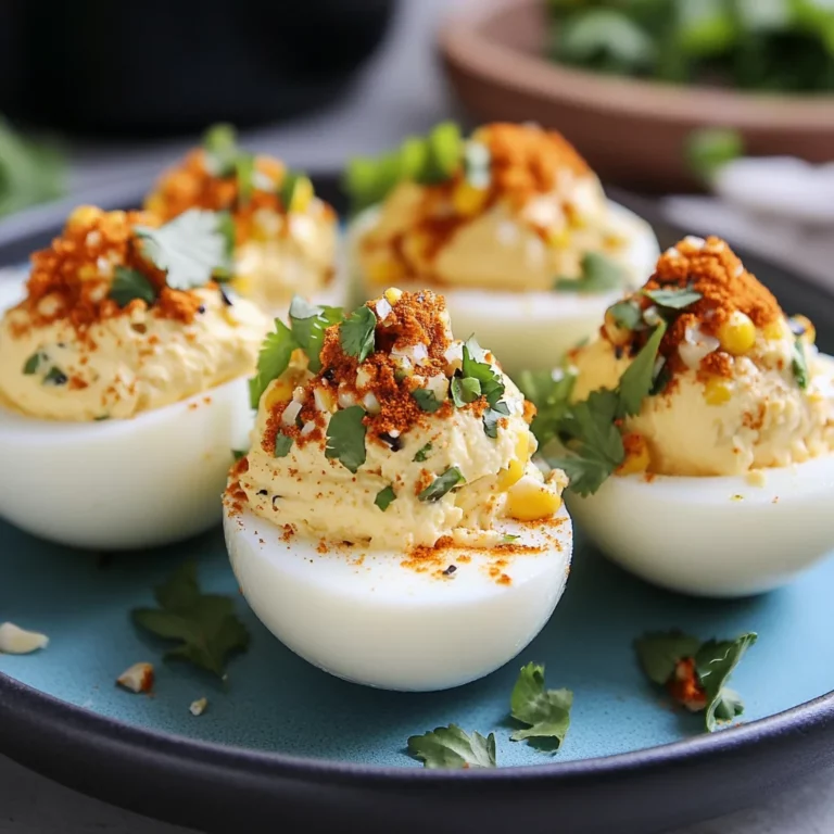 Mexican Street Corn Deviled Eggs: Irresistibly Flavorful ...