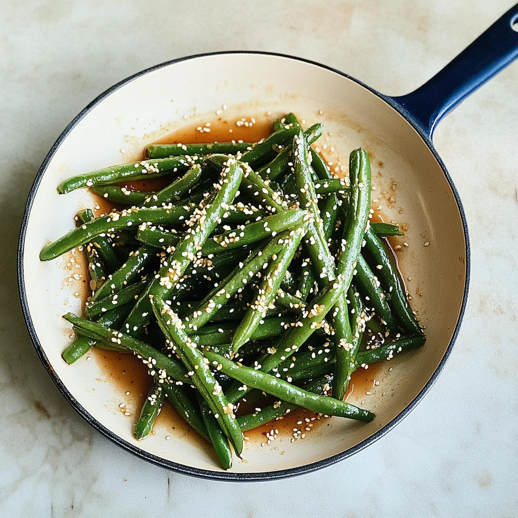 Miso Green Beans: Savory Umami Bliss in Every Bite