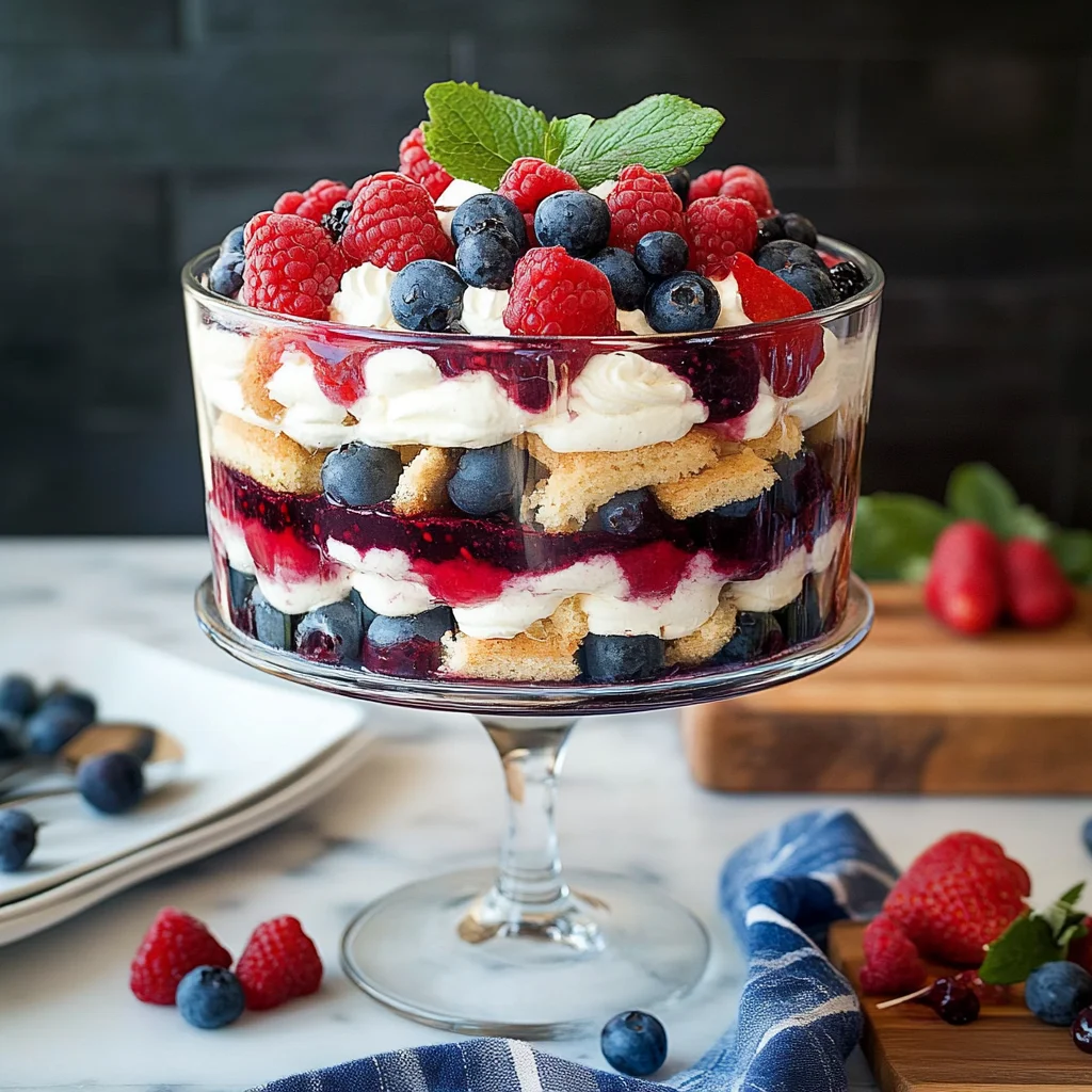 Mixed Berry Mini Trifles: Colorful and Delicious Delight