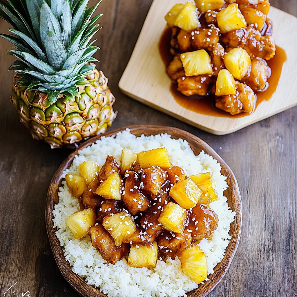 Pineapple Chicken: A Tropical Flavor Sensation