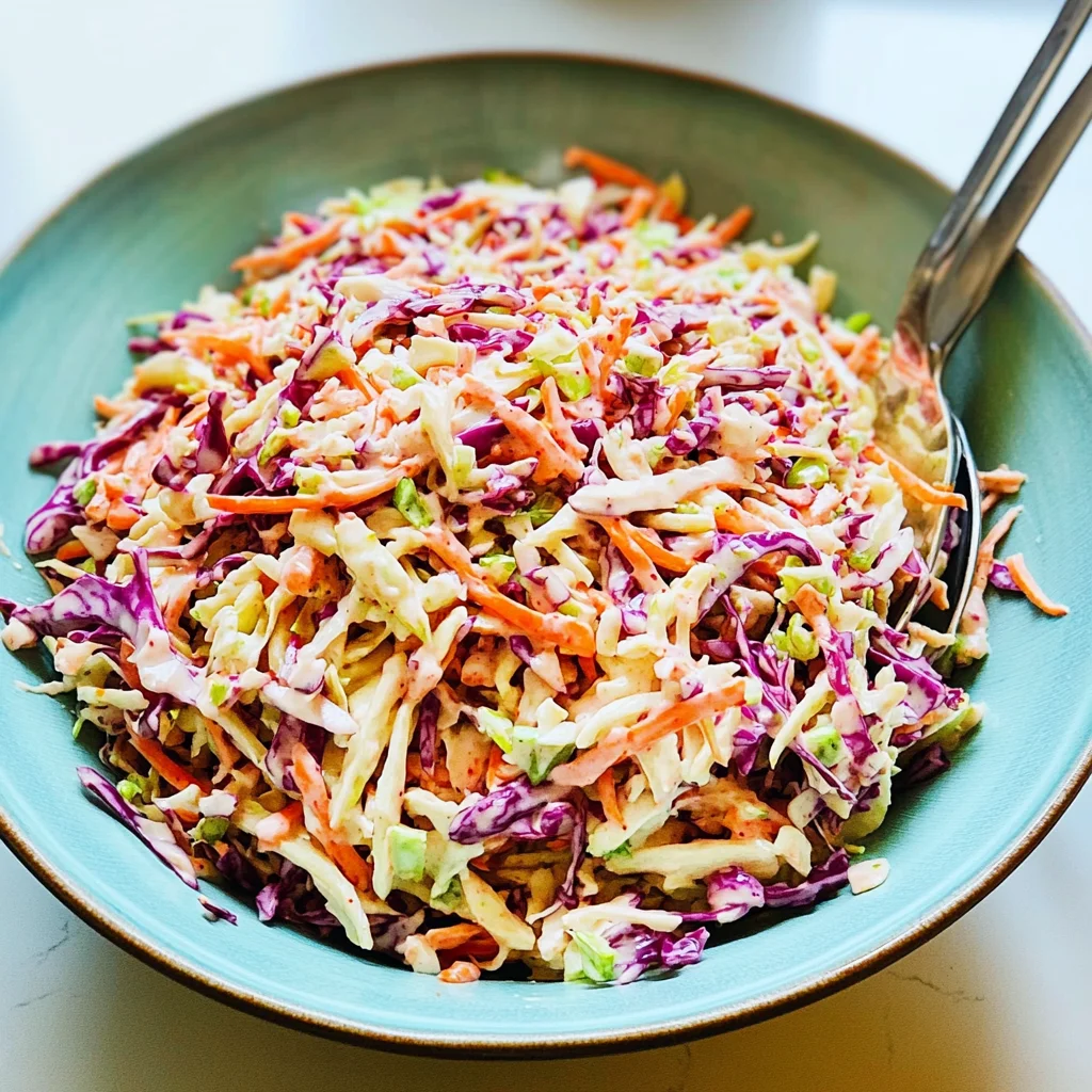 Pulled-BBQ Perfect Coleslaw: Creamy and Zesty Delight