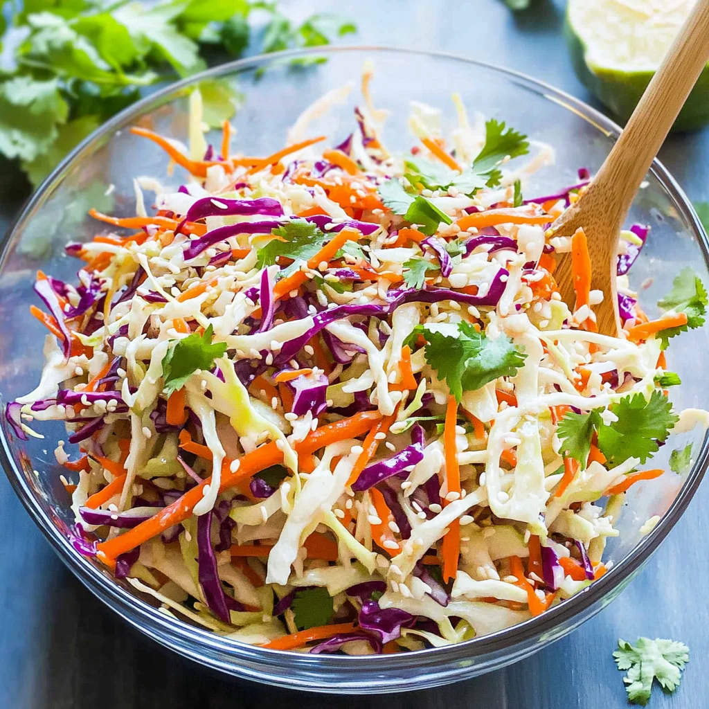 Sesame Ginger Slaw: Crunchy and Flavor-Packed Delight