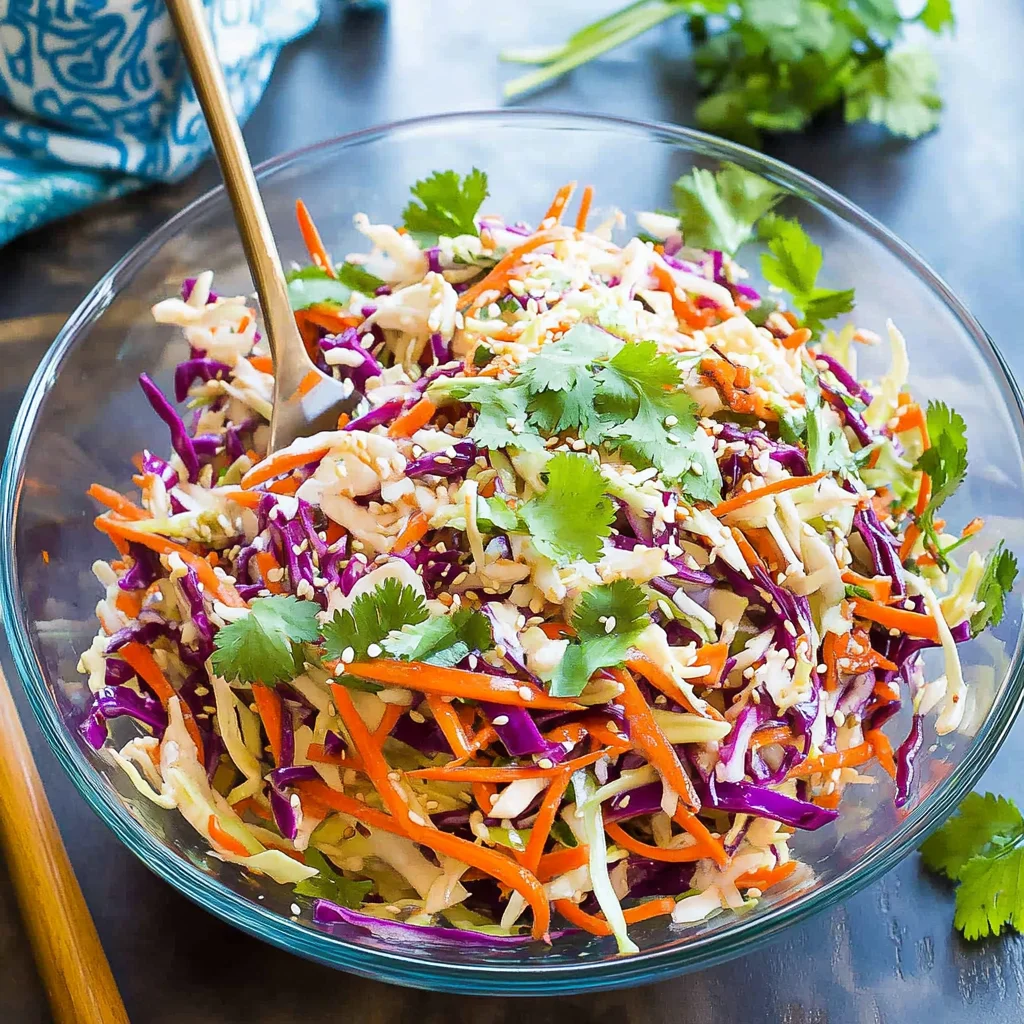 Sesame Ginger Slaw: Crunchy and Flavor-Packed Delight