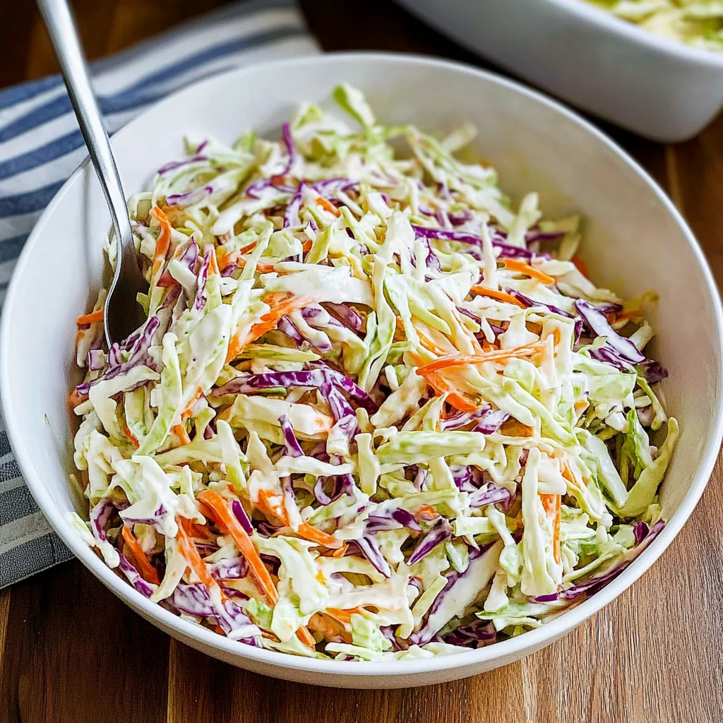 Simple Everyday Coleslaw: Refreshingly Crisp Delight