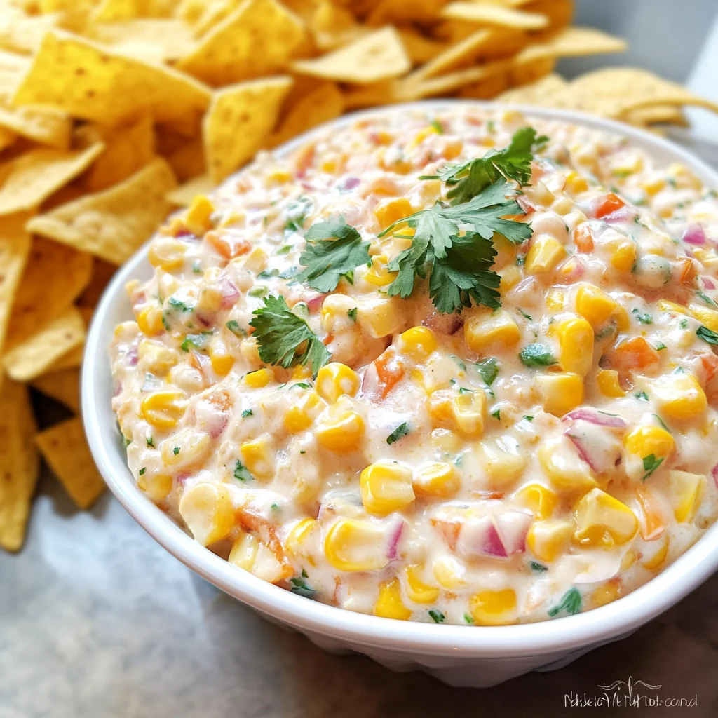 Southwest Corn Dip: Creamy and Zesty Delight