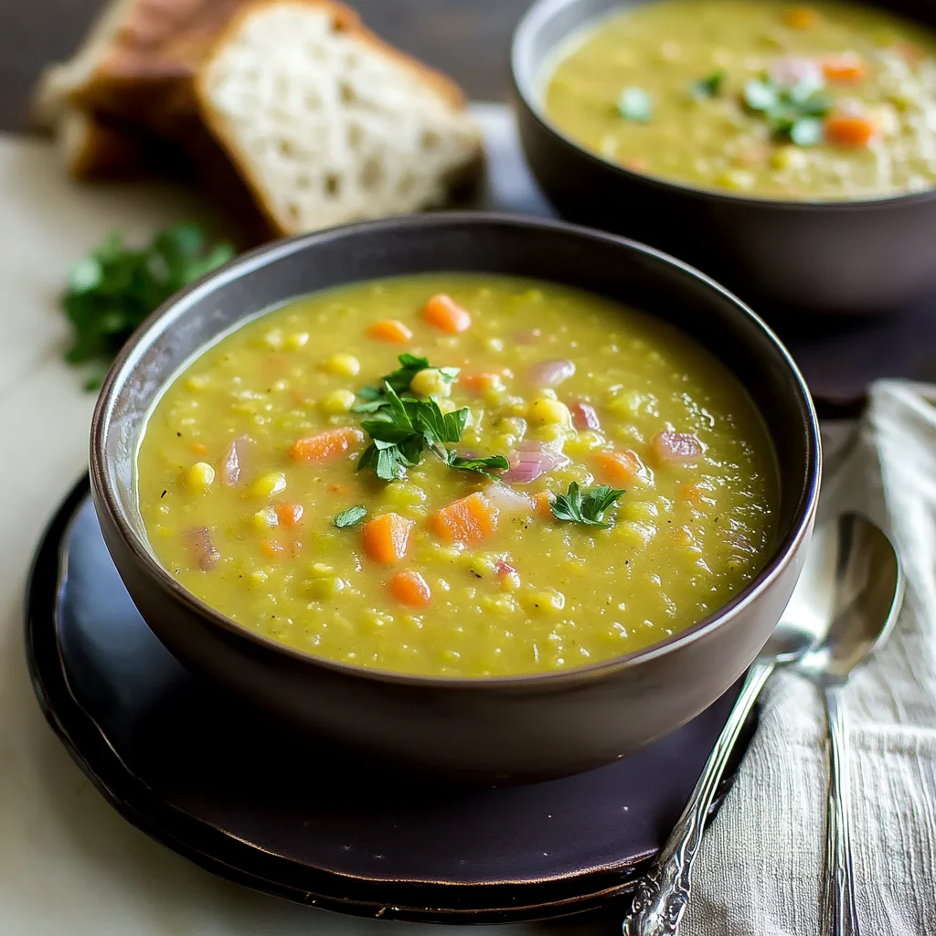 Split Pea Soup: Cozy and Comforting Delight
