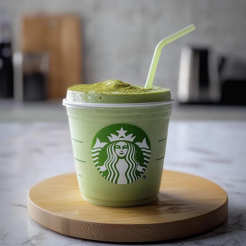 Starbucks Matcha Order: A Creamy Delight to Sip On