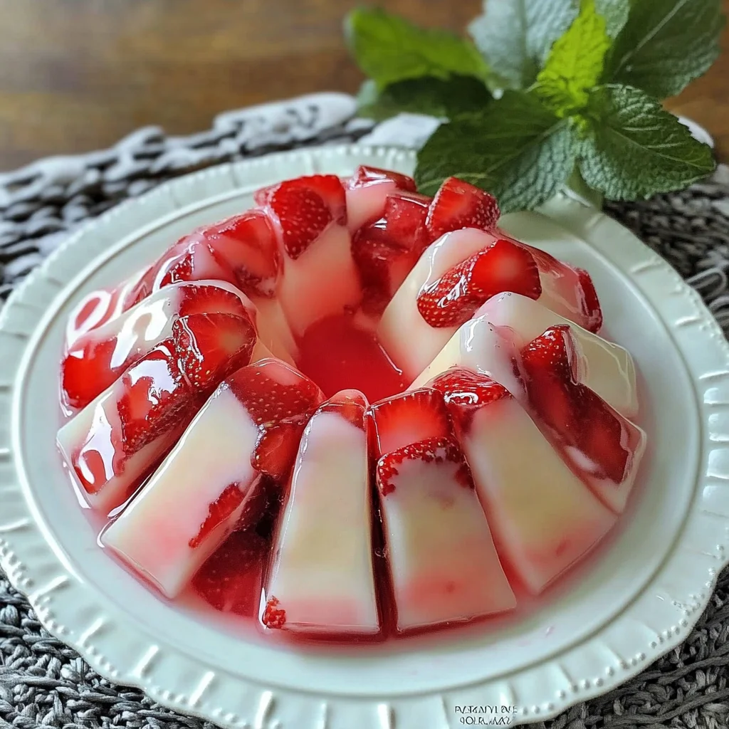 Strawberry Soda Jello Dessert: Refreshingly Fun Treat