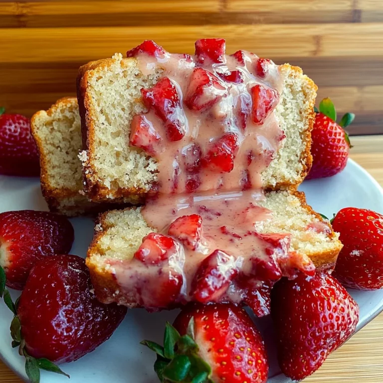 Strawberry Sour Cream Bread: Sweet and Moist Delight