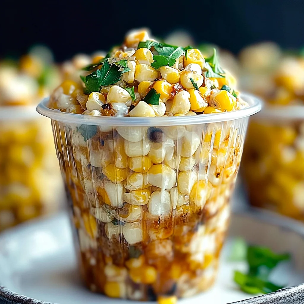 Street Corn Cups: Irresistibly Flavorful Treats