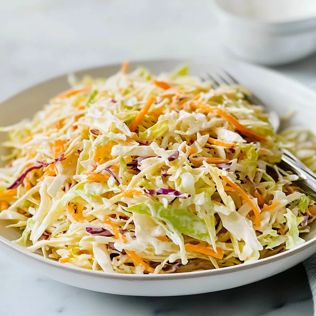 Sweet Vinegar Coleslaw: A Crisp and Tangy Delight