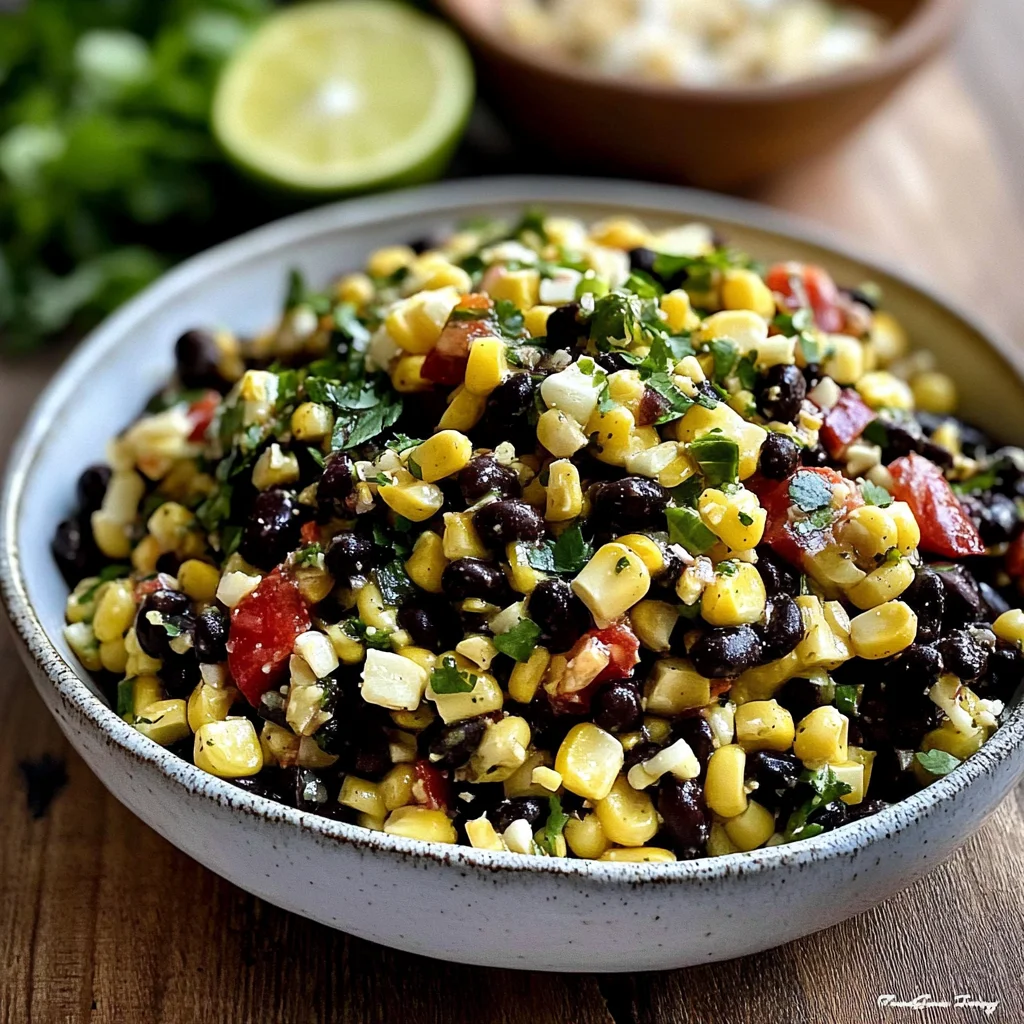 black bean corn salad: A Colorful Summer Delight
