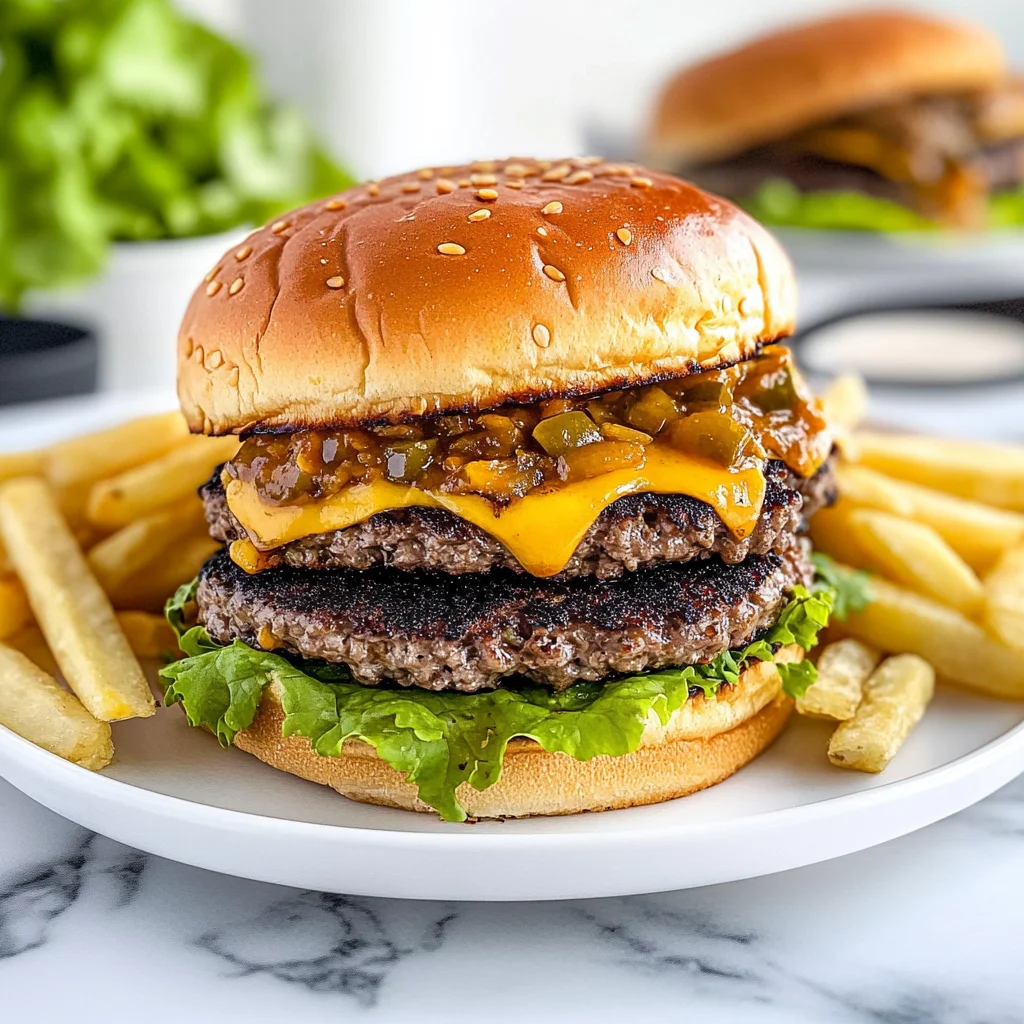 blackstone smash burger recipe: Juicy Flavor Explosion
