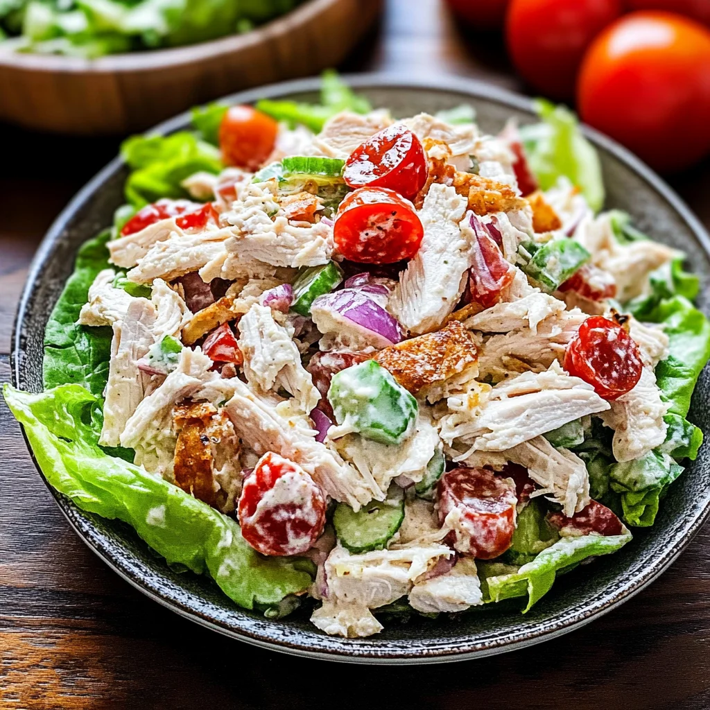 blt chicken salad: Lively and Flavor-Packed Delight