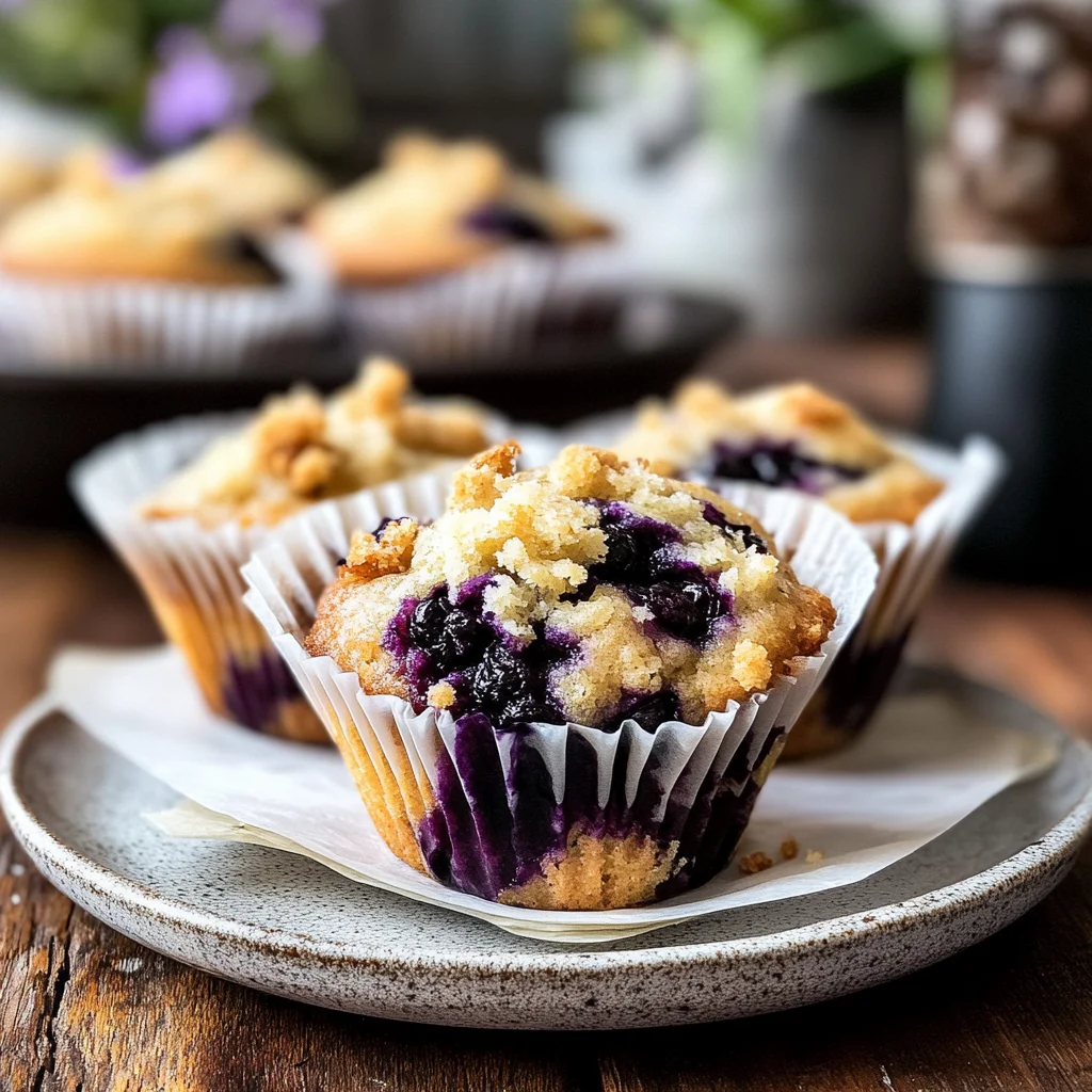blueberry streusel muffins: Delightfully Moist and Buttery