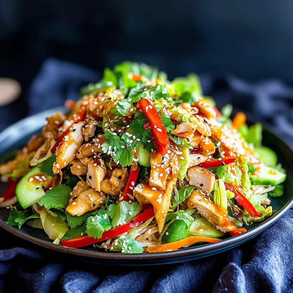 chinese chicken salad: Crunchy and Flavor-Packed Delight