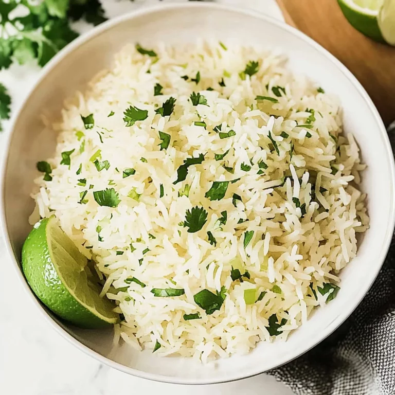 cilantro lime rice in rice cooker: A Flavorful Fiesta