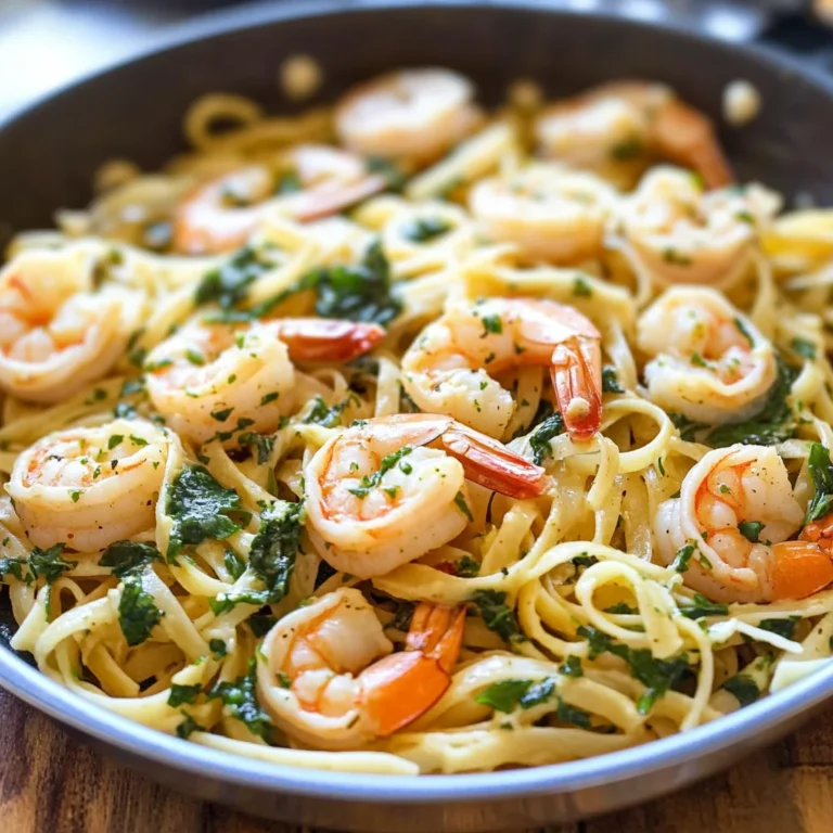 garlic butter shrimp pasta: Irresistibly Creamy Delight