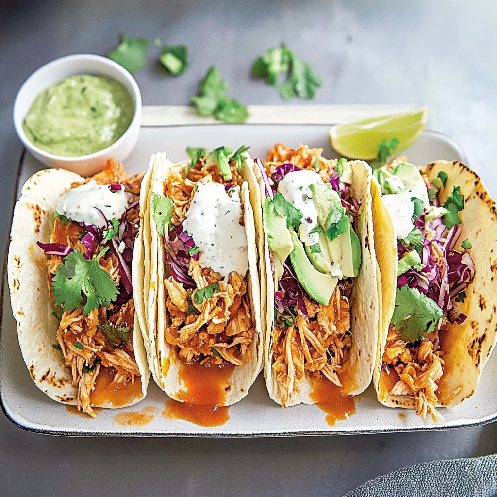 slow cooker chicken tacos: Mouthwatering Fiesta Awaits