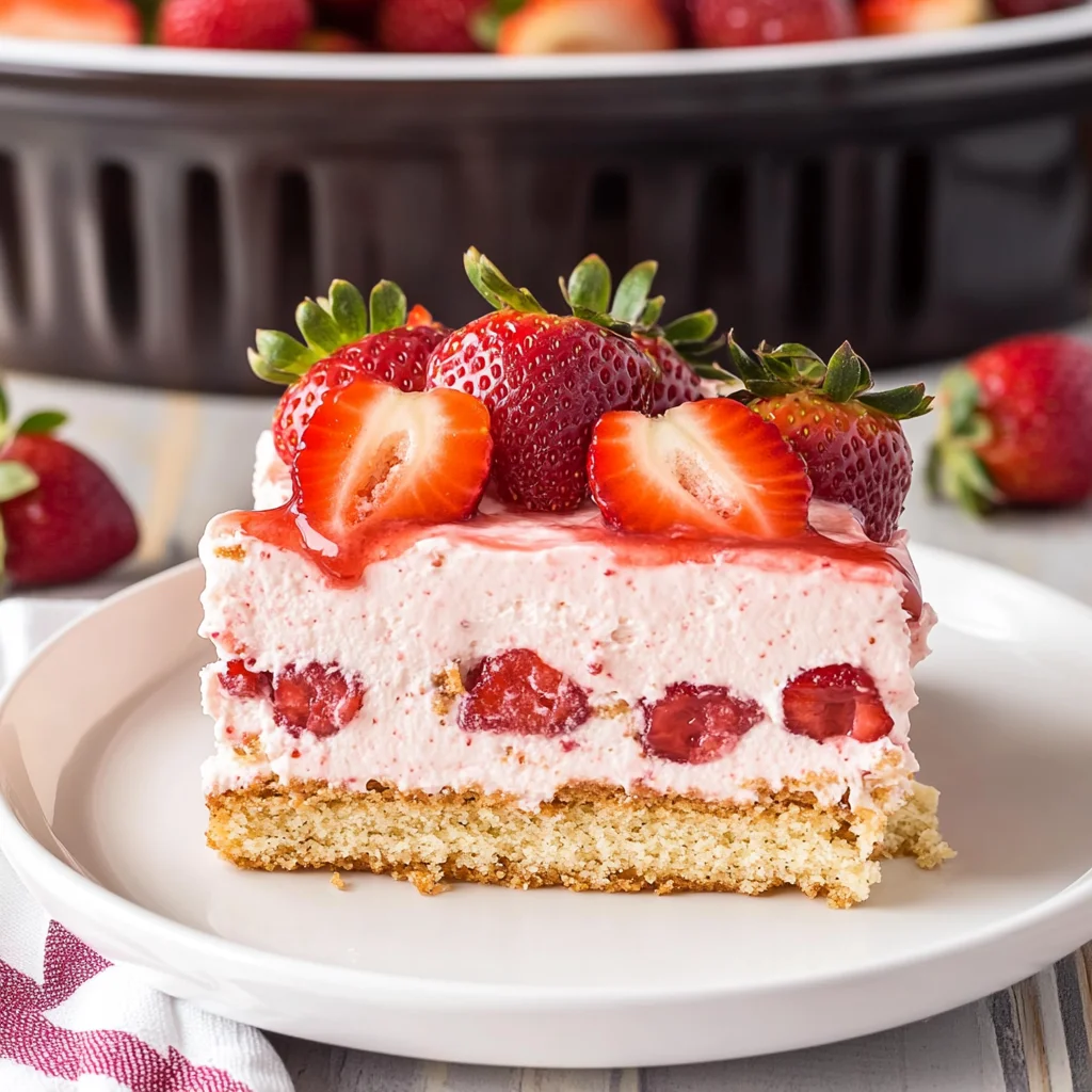 strawberry recipes easy: Joyful Strawberry Shortcake Delight