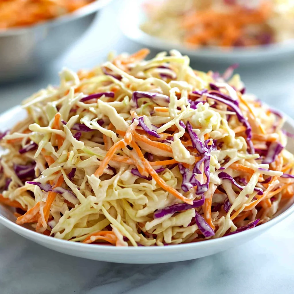 vinegar based coleslaw recipe: Crunchy and Zesty Delight