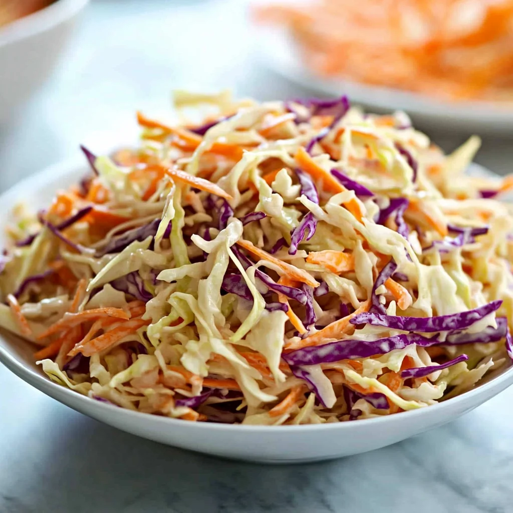 vinegar based coleslaw recipe: Crunchy and Zesty Delight