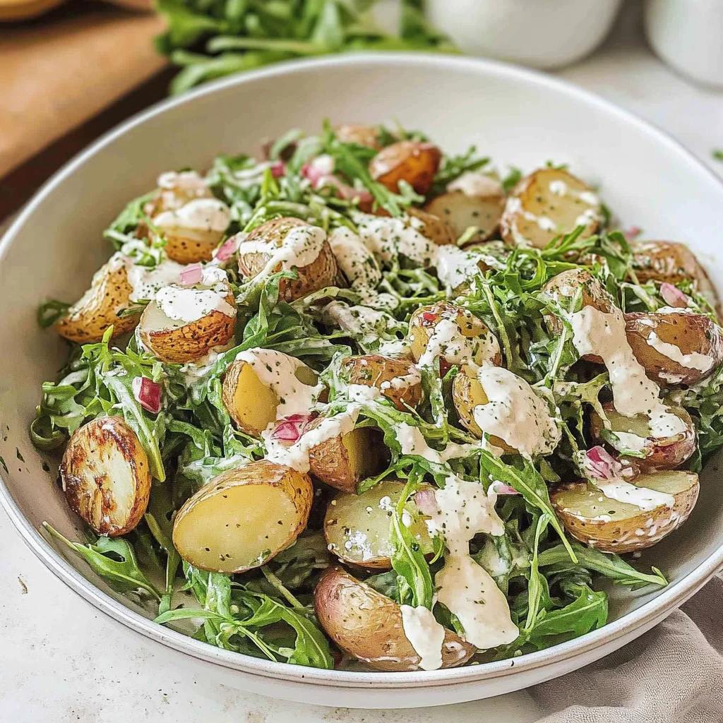 warm potato salad: Cozy Comfort Food Delight