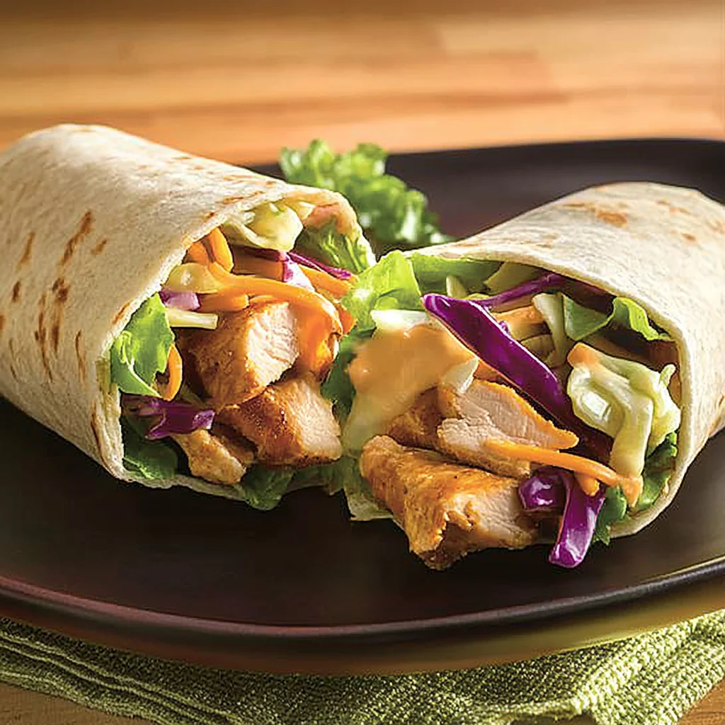 BBQ Chicken Coleslaw Wraps: Flavor Explosion Awaits!