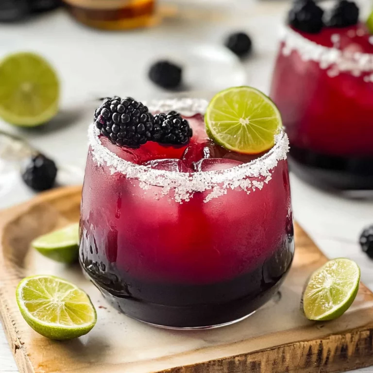 Blackberry Mocktail Margarita: Refreshingly Irresistible Sip