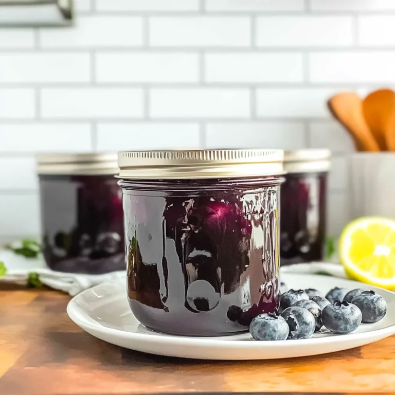 Canning Blueberry Syrup: Heavenly Homemade Delight